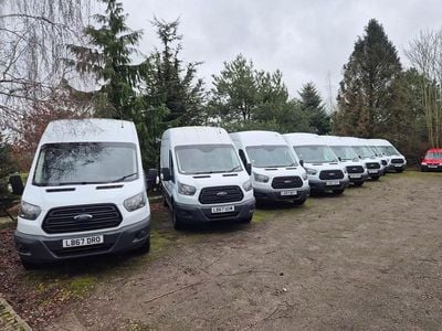 Used Ford Transit 130 HP (95 kW) 2018 White MPV