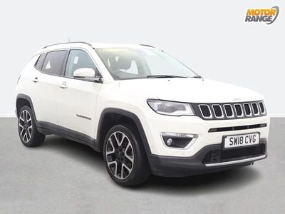 Used Jeep Compass Limited 140 HP (102 kW) 2018 White SUV