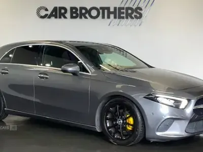 Used Mercedes A180 Premium 116 HP (85 kW) 2018 Grey Hatchback