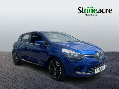 Used Renault Clio Iconic 90 HP (66 kW) 2019 Blue Hatchback