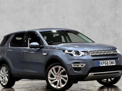 Used Land Rover Discovery Sport HSE Luxury 241 HP (177 kW) 2018 Blue SUV