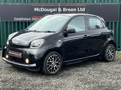 Used Smart ForFour Electric Drive Prime Exclusive 60 kW (82 HP) 2020 Black Hatchback
