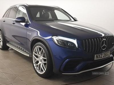 Used Mercedes GLC63 AMG Premium 476 HP (350 kW) 2019 Blue Estate