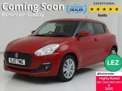 Used Suzuki Swift SZ-T 111 HP (81 kW) 2017 Red Hatchback