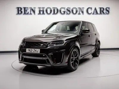 Used Land Rover Range Rover Sport SVR 575 HP (422 kW) 2021 Black SUV