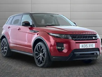 Used Land Rover Range Rover evoque Dynamic 190 HP (139 kW) 2015 Firenze red SUV