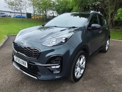 Used Kia Sportage GT-Line 134 HP (98 kW) 2019 Grey SUV