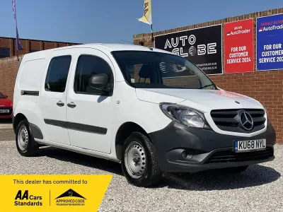 Used Mercedes Citan 109 90 HP (66 kW) 2018 White MPV