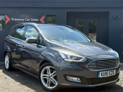 Used Ford Grand C-Max Titanium X 120 HP (88 kW) 2016 Grey MPV