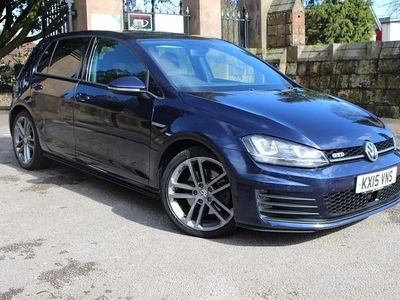Used VW Golf VII GTD 2015 Blue Hatchback