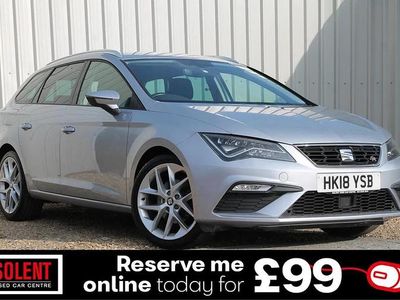 Used Seat Leon ST FR 123 HP (90 kW) 2018 Silver Estate