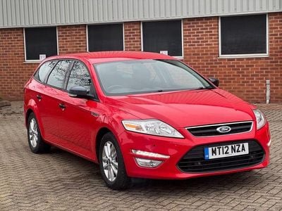 Used Ford Mondeo Zetec 115 HP (84 kW) 2012 Red Estate