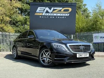 Used Mercedes S350 AMG line 254 HP (186 kW) 2017 Black Sedan
