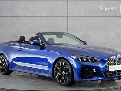 Used BMW 420 M Sport 184 HP (135 kW) 2025 Blue Cabriolet