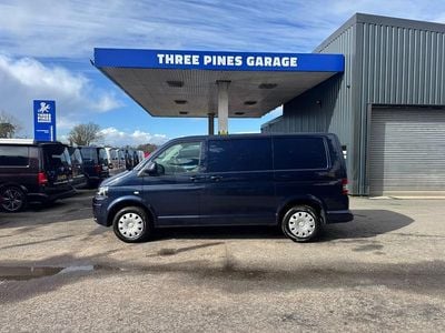 Used VW T5 Trendline 102 HP (75 kW) 2014 Blue Van
