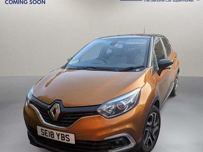 Used Renault Captur Iconic 90 HP (66 kW) 2018 Orange and black SUV