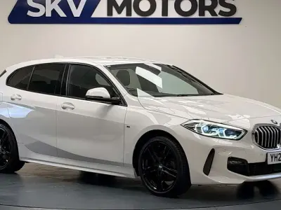 Used BMW 118 M Sport 140 HP (102 kW) 2020 White Hatchback