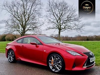 Red Used 2019 Lexus RC300h Sport Line Coupe | £18,685 (Fair price)