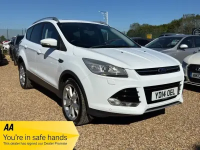 Second-hand Ford Kuga Titanium X 163 CP (119 kW) 2014 Alb SUV