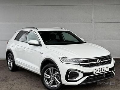White Used 2025 VW T-Roc R-line SUV | £28,995 (A bit pricey)