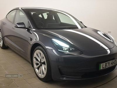 Used Tesla Model 3 Long Range AWD 258 kW (351 HP) 2021 Grey Sedan
