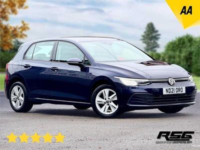 Used VW Golf VII Life 110 HP (80 kW) 2021 Blue Hatchback