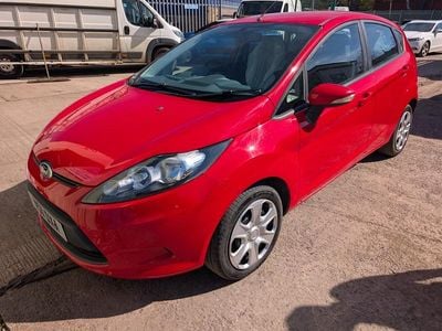 Used Ford Fiesta 95 HP (69 kW) 2011 Red Hatchback