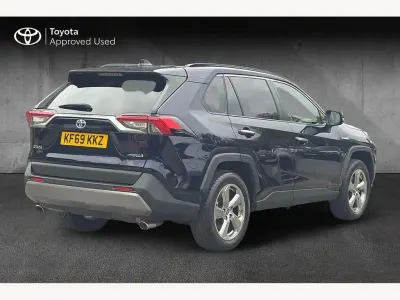 Used Toyota RAV4 Hybrid 222 HP (163 kW) 2019 Blue SUV