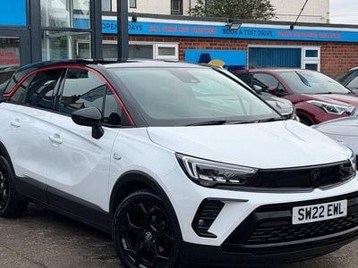 Used Vauxhall Crossland GS Line 83 HP (61 kW) 2022 White SUV