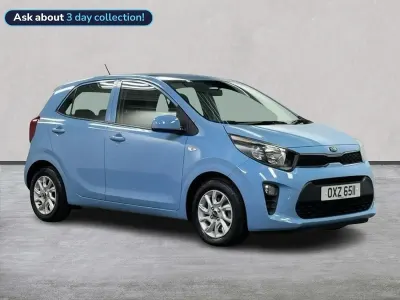 Used Kia Picanto 2020 Blue Hatchback