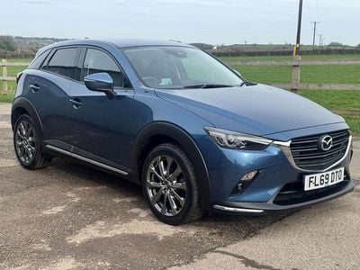 Used Mazda CX-3 Inclusive 121 HP (88 kW) 2019 Blue SUV