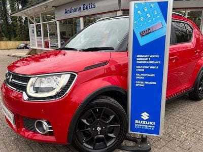 Used Suzuki Ignis SZ5 90 HP (66 kW) 2017 Red/black SUV