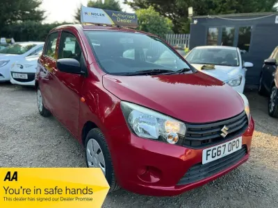 Used Suzuki Celerio 68 HP (50 kW) 2017 Red Hatchback