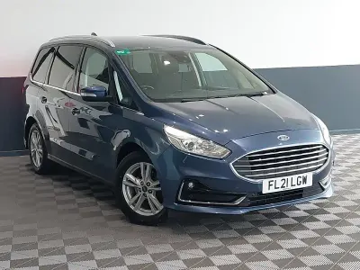 Used Ford Galaxy Titanium 150 HP (110 kW) 2021 Blue MPV