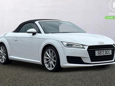 Used Audi TT Roadster Sport 179 HP (131 kW) 2017 White Cabriolet