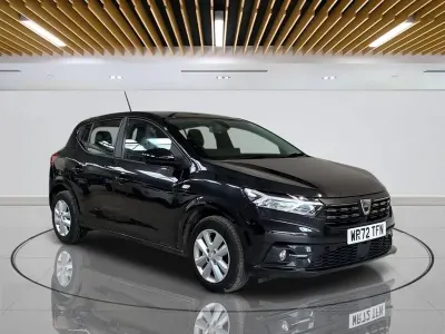 Używany Dacia Sandero Comfort 90 KM (66 kW) 2022 Czarny Hatchback
