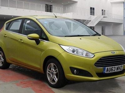 Used Ford Fiesta Zetec 2013 Yellow Hatchback