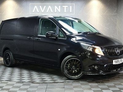Black Used 2019 Mercedes Vito Progressive Van | £18,000 (A bit pricey)