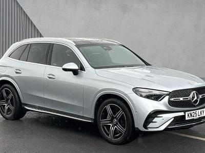 Silver Used 2025 Mercedes GLC300 AMG Line Premium | £45,480 (A bit pricey)