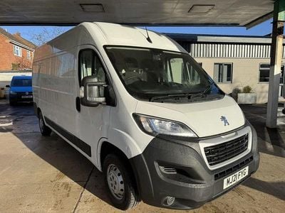 White Used 2021 Peugeot Boxer Van | £10,995 (Good price)
