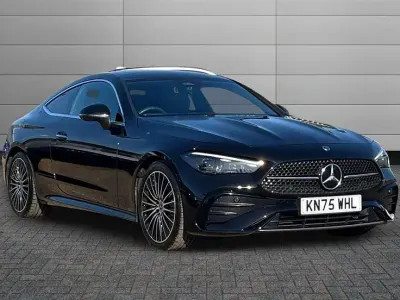 Used Mercedes CLE450 AMG Line Premium 381 HP (280 kW) 2025 Obsidian black Coupe