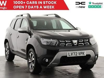 Black Used 2022 Dacia Duster Prestige SUV | £16,199 (Fair price)
