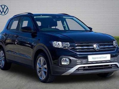Used VW T-Cross SE 95 HP (69 kW) 2021 Black SUV