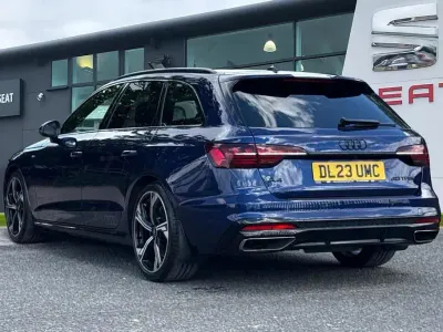 Used Audi A4 Black Edition 2023 Blue Estate