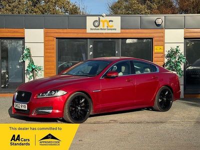 Red Used 2013 Jaguar XF Portfolio Sedan | £9,499 (Expensive)