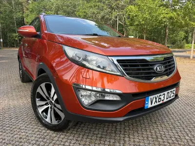 Used Kia Sportage 115 HP (84 kW) 2013 Orange SUV