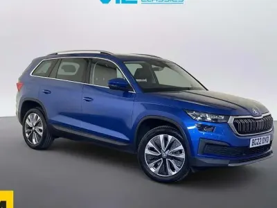 Used Skoda Kodiaq SE L 150 HP (110 kW) 2021 Blue SUV