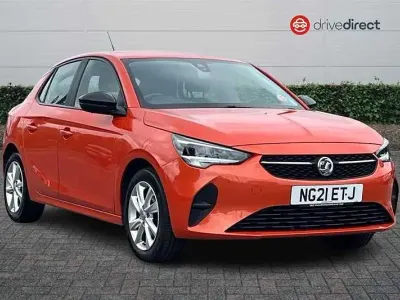 Second-hand Vauxhall Corsa 75 CP (55 kW) 2021 Portocaliu Hatchback
