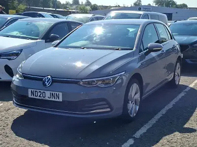 Used VW Golf VIII Style 130 HP (95 kW) 2020 Grey Hatchback