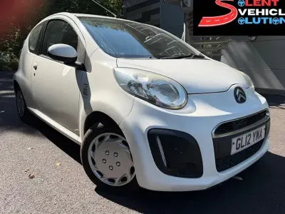 Used Citroën C1 VTR Sport 68 HP (50 kW) 2012 White Hatchback